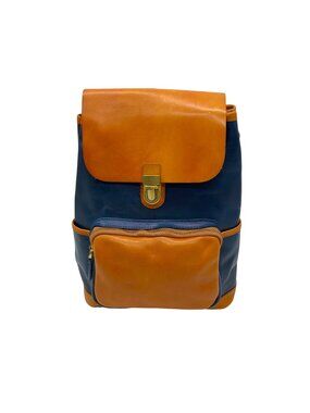 Old Trend Blue Genuine Leather Out West Backpack